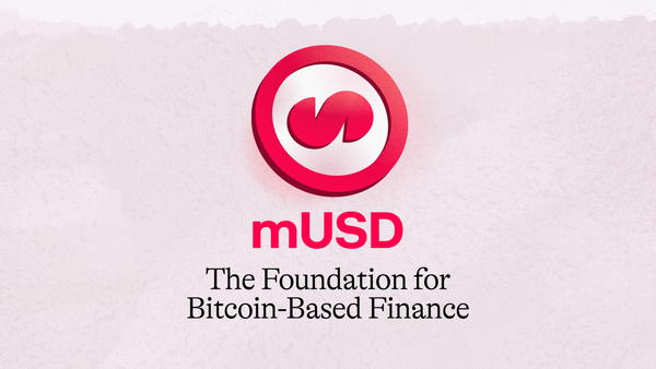 mUSD Fixes Bitcoin